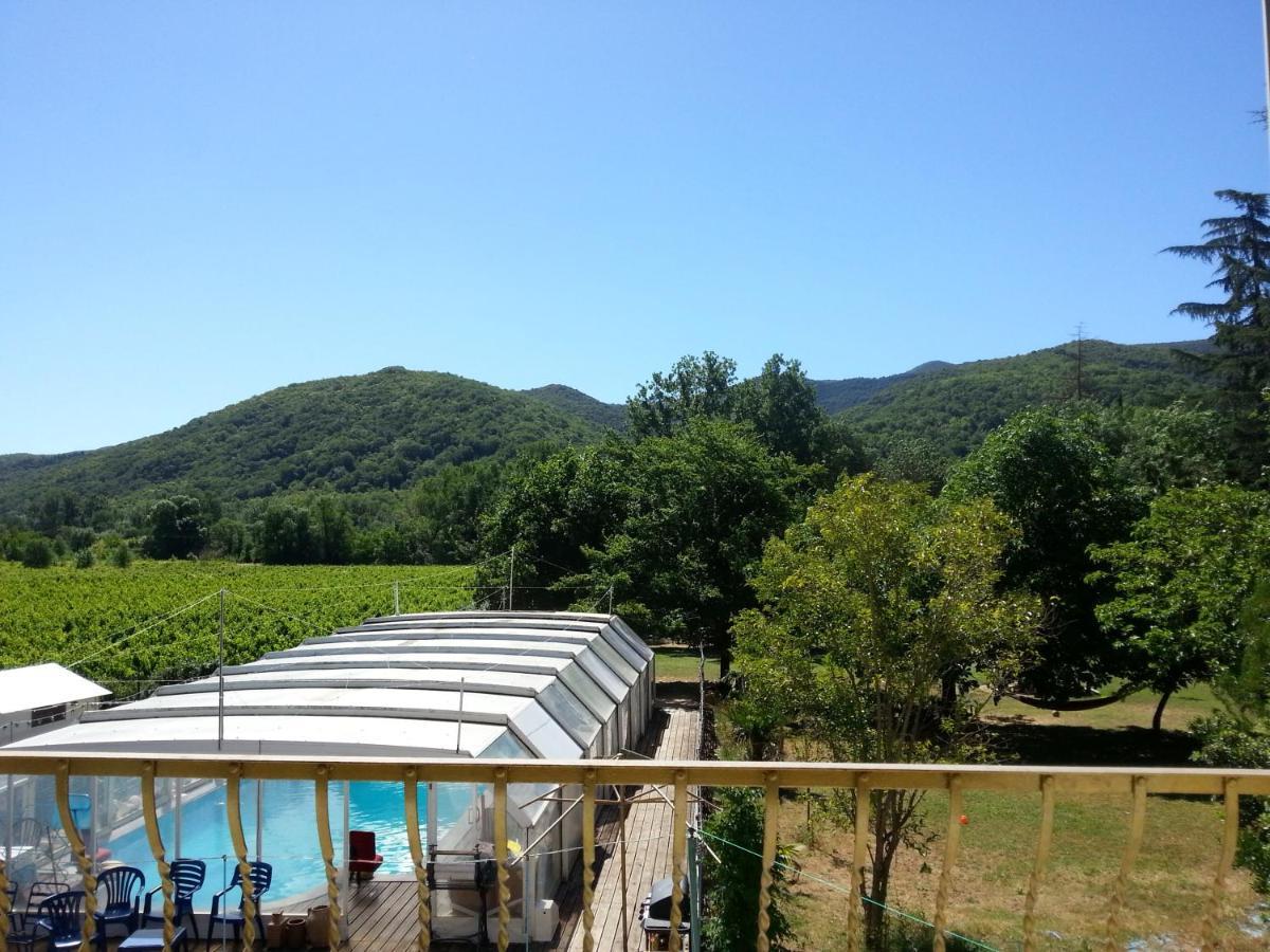 Villa Les Martinets - Voie Verte Passa Pais-Gorges d'Héric-Massif du Caroux-Chambre d'hôte Le Poujol-sur-Orb Exterior foto