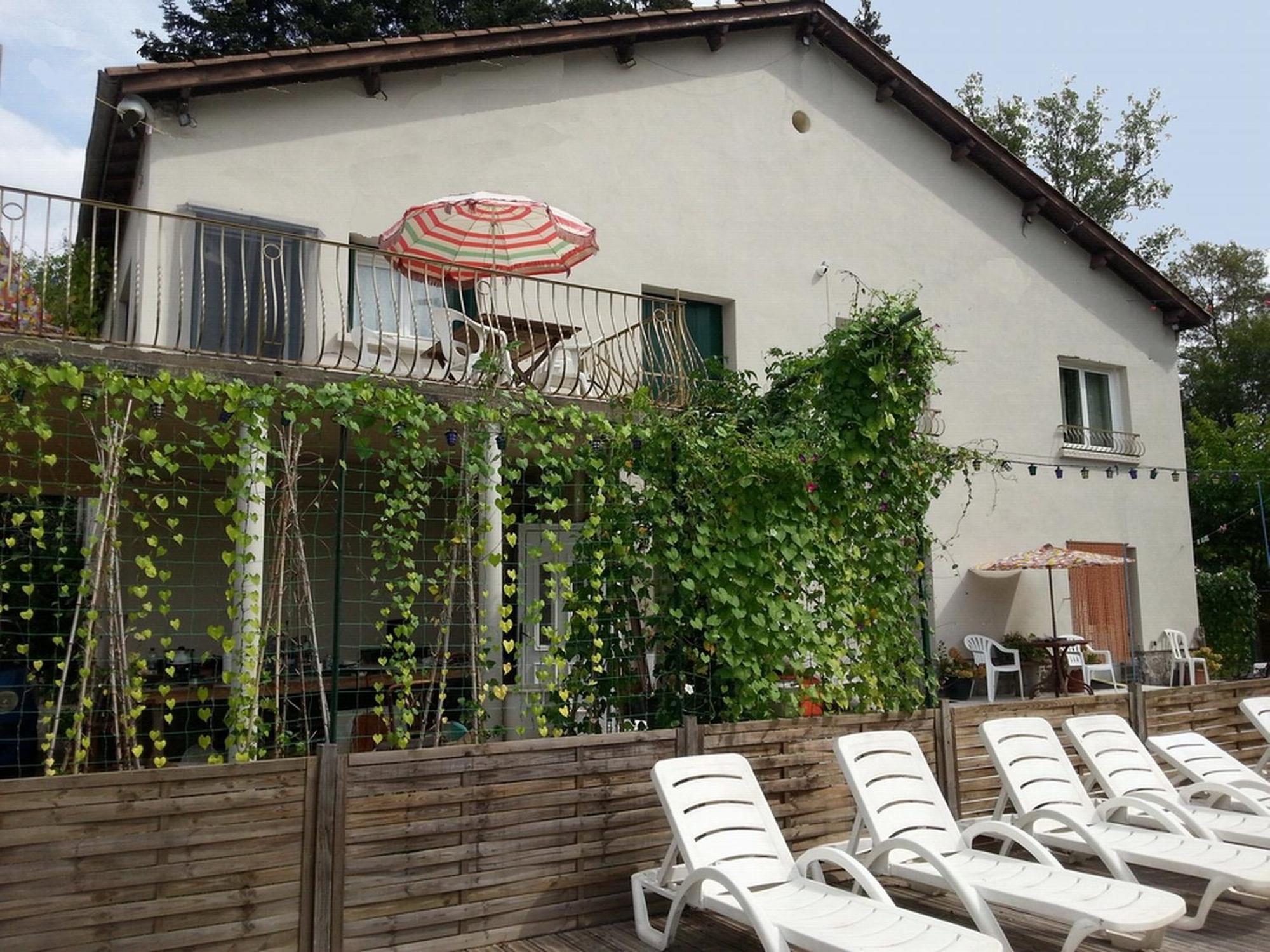 Villa Les Martinets - Voie Verte Passa Pais-Gorges d'Héric-Massif du Caroux-Chambre d'hôte Le Poujol-sur-Orb Exterior foto